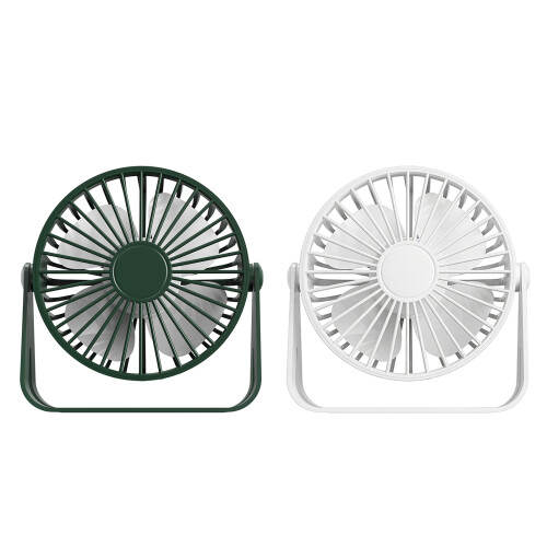 USB Desktop Fan Lightweight Adjustable Summer Electric-White 1