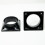 Professional PVC Air Vent Flange Joint Plastic Wall-White 3 5
