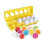 Matchende egg pedagogisk leke – fargeform sortering, 12 5