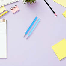 20 db-os papírvágó szerszám, nyílással ellátott toll és tűtoll kézműves scrapbooking üdvözlőlap készítéshez