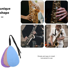 3 st multifunktionella rengöringsdukar för altsaxofon för blåsinstrument, effektiv rengöringsprestanda