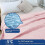 Couette climatisée en polyester rose 100 x 150 cm 5