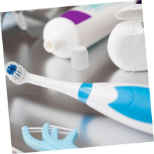 30pcs Travel Toothpaste Caps Plastic Screw-in Flip-top Lids Lightweight Practical Toothpaste Tube Covers