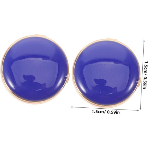 Set di 2 gemelli da uomo alla moda per abito formale e camicia. 1