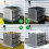Durable PVC Air Conditioner defender Guards Equipment-    3 6