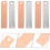 30 Pairs Copper and Zinc Strips Electroplating Sheets Metal Anode Electrodes 8