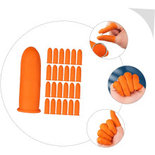 Tampas anti-deslizante descartáveis laranja 200pcs protetores resistentes de tamanho pequeno multi-função anti-estática