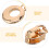 20pcs Zipper Pulls Repair Kit Replaceable Metal Zipper Tabs 3