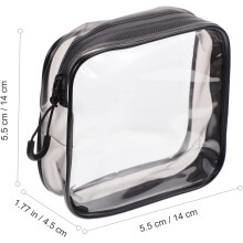 4 stuks make-up tasjes, reistasjes, cosmetica tasjes, toilettasjes voor dagelijks gebruik en op reis