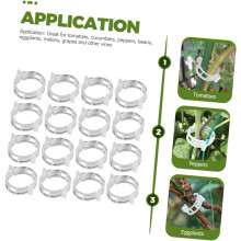 300 clip da giardinaggio per piante, clip di supporto per rampicanti da giardino, per piante rampicanti e pareti da giardino.