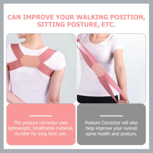 3pcs Posture Corrector Belt for Men and Women Strap Adjustable Design 2