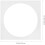 3Pcs Square Pre-Cut Picture Frame Mat Boards 33X33Cm with Round Inner Opening, Artwork Frame Mat 2
