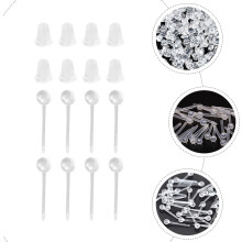 300 Stück Ohrstecker aus Kunststoff zum Schutz des Gehörs, dekorative DIY-Ohrstecker mit multifunktionalem Design