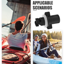 2 st. luftventiladapter för uppblåsbar kajak med slangkoppling för sup paddleboardpump