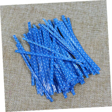 300 attaches assorties pour sachets de friandises et de biscuits, en fil de fer doux et écologique.