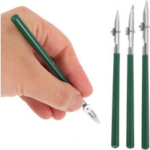 Verstellbares Zeichenstift-Set mit 3 geraden Linienstiften und 6 Radiergummis, Fineliner für flüssiges Zeichnen