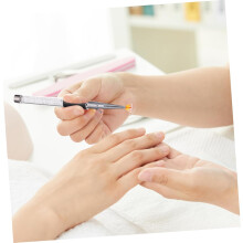 3 buc pensule pentru unghii artă pentru manichiură DIY, stilouri profesionale pentru pictura unghiilor cu gel, negre, pentru uz acasă în salon