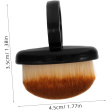 Lot de 3 brosses à ongles à poils doux et manche court pour le nettoyage des ongles