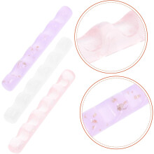 3-teiliges Stiftehalter-Set aus Acryl für den Schreibtisch, ideal für Nageldesign-Pinsel und als Büro- und Heimdekoration