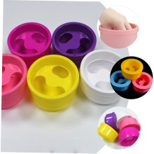 Lot de 3 bols pour le trempage des mains et des ongles, pour manucure à domicile ou en salon.