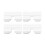 Ergonomic Replacement Blades Ceramic Texture Suitable for-White 1