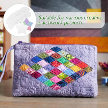 300 Stück sechseckige Papier-Patchwork-Schablonen für Quiltpapier