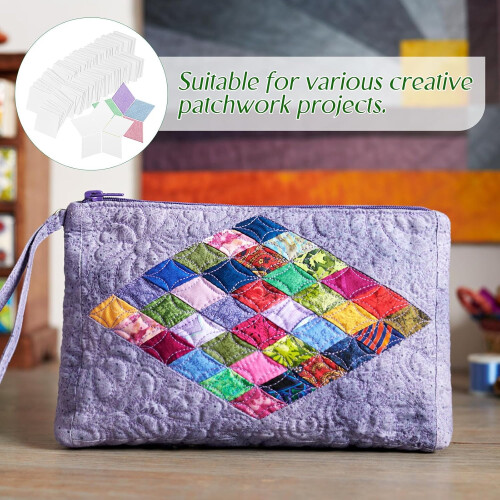 300 pezzi di modelli esagonali per patchwork e quilting.
