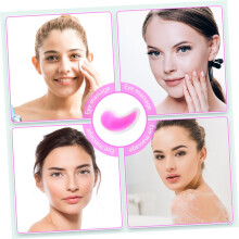 3-delige beautyset voor oog- en lippenverzorging: pads, warm en koud, voor gezichtsherstel.