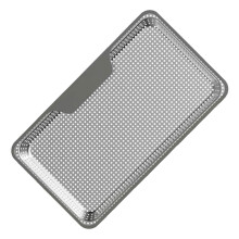 Crépine antirouille d'évier de cuisine d'acier-côtés carrés