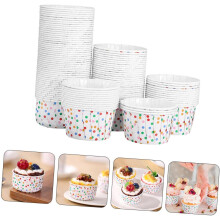 300 pirottini di carta per cupcake e muffin, ideali per la cottura in casa o per feste a tema pasticceria.