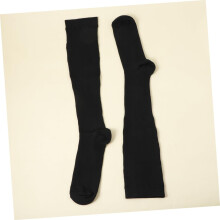3 pares de medias de compresión para pantorrillas femeninas, medias elásticas de moda.