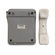 Desk Telephone With Large Button And Clear Call Display For