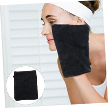 3 stuks gezichtsreinigingshandschoenen van microvezel en polyester voor een milde huidverzorging, ideaal voor op reis.