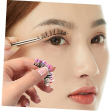 3 Paar natürliche künstliche Wimpern für Damen, Glitzer-Make-up-Wimpernverlängerungen