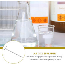 3 stk. glasscellespredere, laboratoriebeleggstenger, T-formede glasspinner, celleapplikatorverktøy