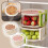Panier à fruits en plastique double couche 2