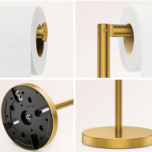 Fritstående toiletpapirholder – 304 rustfrit stål, 1