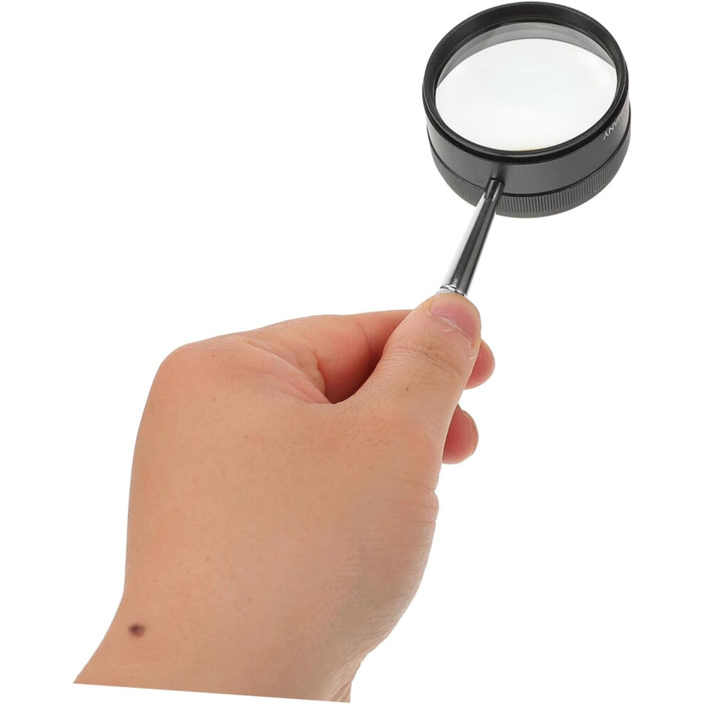 Hkhbjs 3Pcs Magnification Full-Metal Jewelry Loupe Magnifier Handheld Reading Magnifying Glass