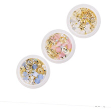 3-teiliges Set Opal-Nagelkunst-Dekoration, kreatives Nagelaufkleber-Werkzeug, glänzende Dekoration für Kunstliebhaberinnen und Mädchen