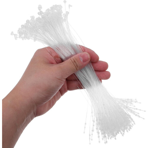 3000 pezzi di fermagli di sicurezza in plastica per etichette.