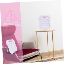European Manicure Nail Art Display Board Set 3pcs White Pink Black Relief Nail Gel Cards for Practice