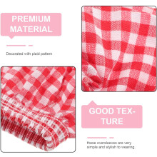 3 Pairs Cleaning Arm Sleeves for Kitchen and Painting, Cotton and Linen Material