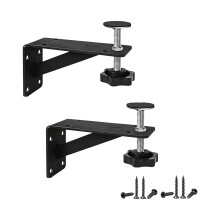 2Pcs Undermount Sink Bracket Mounting Hardware with Rust