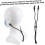 Adjustable Strap Extender 3pcs Set Elastic Anti-pain Ear Hook Holder Practical Pressure-relief Strap in Daily Use 4