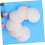 2pcs Sucker Rack Bathroom Hanging Shelf Wall-Mounted Rack Pp Pps Material Convenient 7