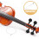 3pcs Nylon Balalaika Strings Replacement Accessories with Rich Resonance Sweet Tone White 3