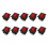 Rocker Powered Switches With High Heat-red without light 1