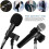 3 Pcs Microphone Clip Holders Mic Holder Clips Black Abs Plastic Reusable Vibration Noise Reducing 3