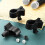 3 Pcs Microphone Clip Holders Mic Holder Clips Black Abs Plastic Reusable Vibration Noise Reducing 8