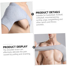 3-teiliges Set Kompressions-Stützgürtel, verstellbare Stabilisator-Schulterbandage, Fitness-Schulterbandage